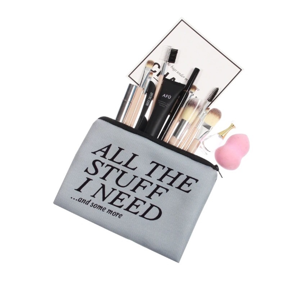 Quoted Make-Up Bag